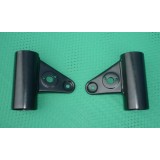 DRŽÁKY SVĚTLA - TYP RETRO, TRAVEL - SVĚTLOMET NÍŽE (PÁR) - ČERNÉ